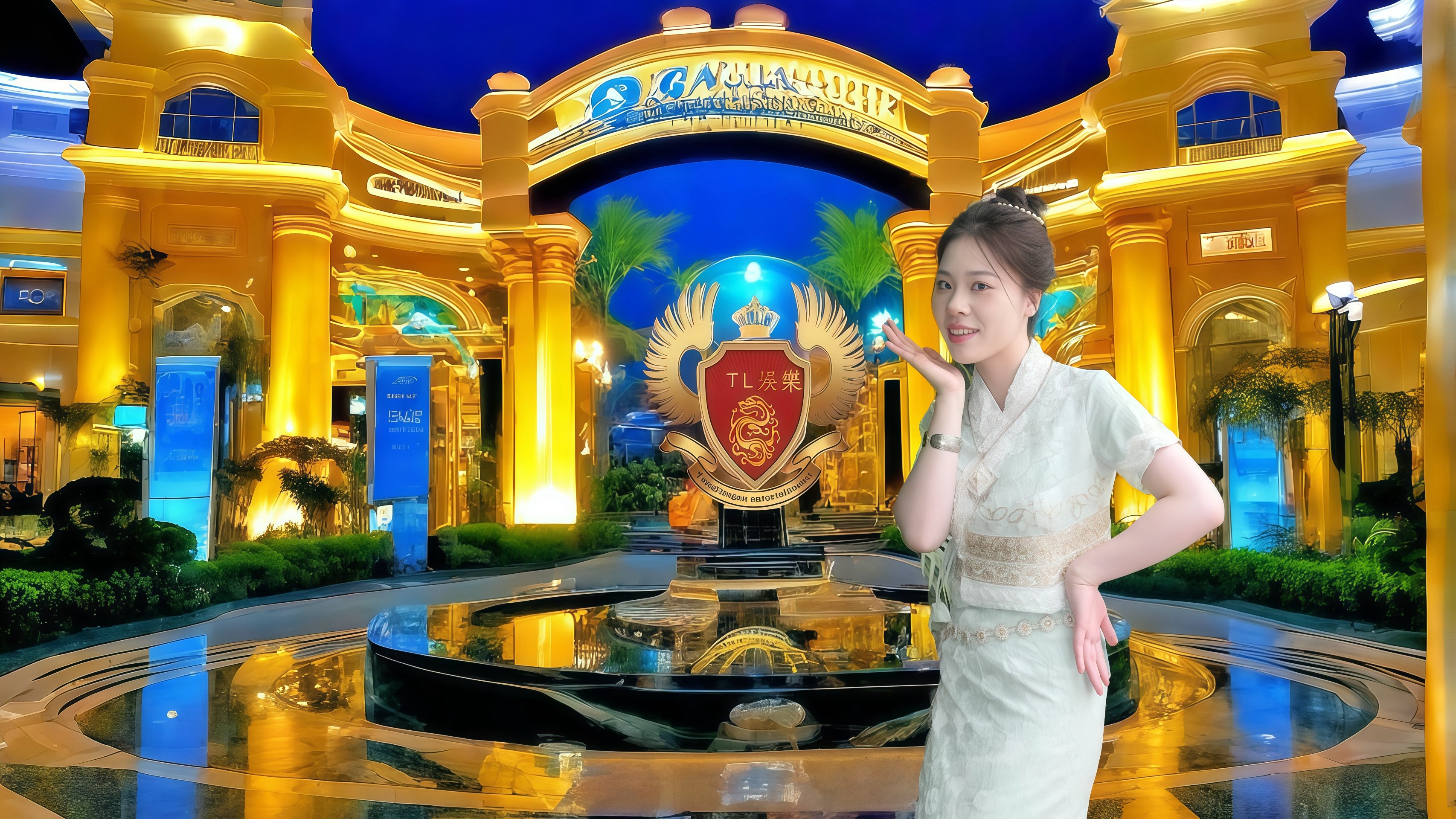 龙源无边际泳池